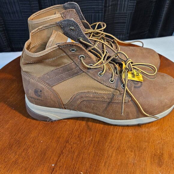 Carhartt Men's Force Brown Work and Safety Boots Size 11 (72632241) - Picture 6 of 9